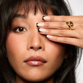 Classic Black French Square Nails - Press On Nails | Long Lasting & Reusable Nail Pop Studio